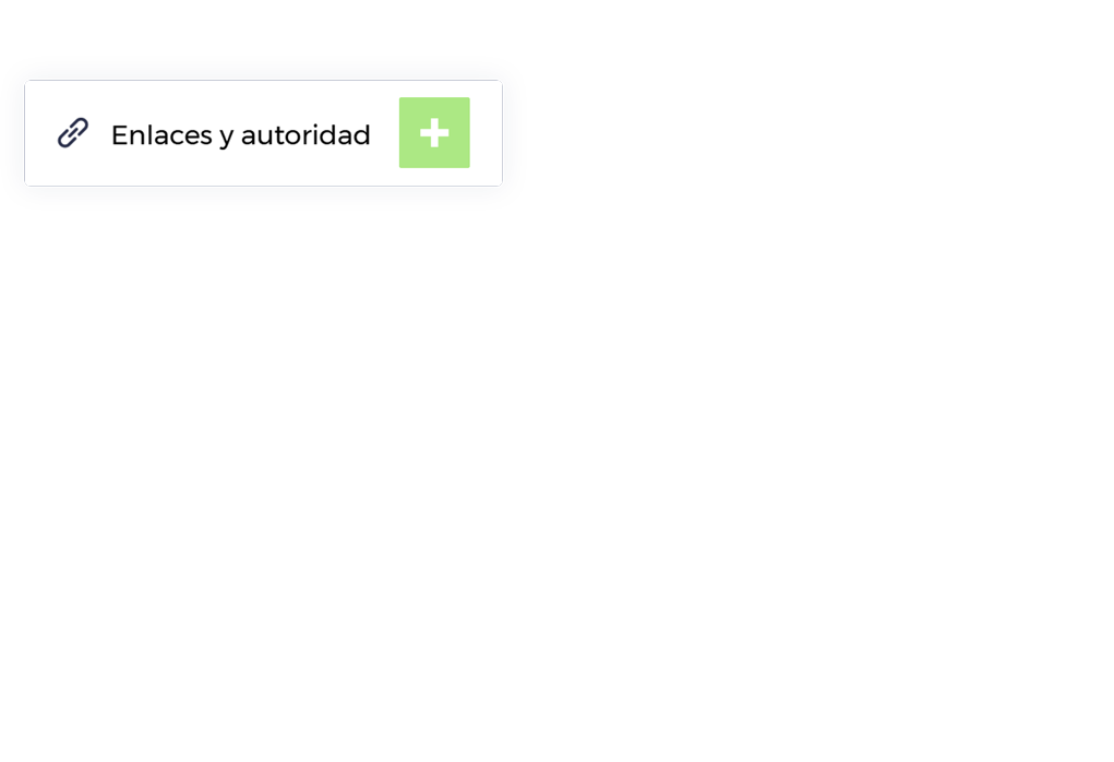 Enlaces y autoridad